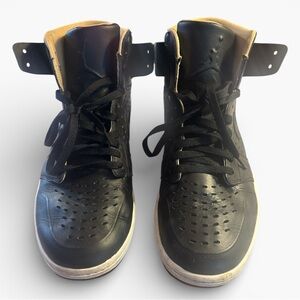 Size 13 - Air Jordan 1 Retro High Black Vachetta Tan